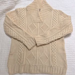 Aran Blarney Woolen Mills wool sweater M